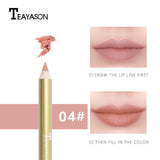 Matte Lip Liner Long Lasting Vampire Nude Pink Red Lipstick Lip Pencil
