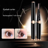 Electric Heated Eyelash Temperature Modes Curler Rechargeable Mini Clip-Type USB Rechargeable