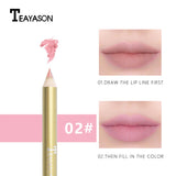 Matte Lip Liner Long Lasting Vampire Nude Pink Red Lipstick Lip Pencil
