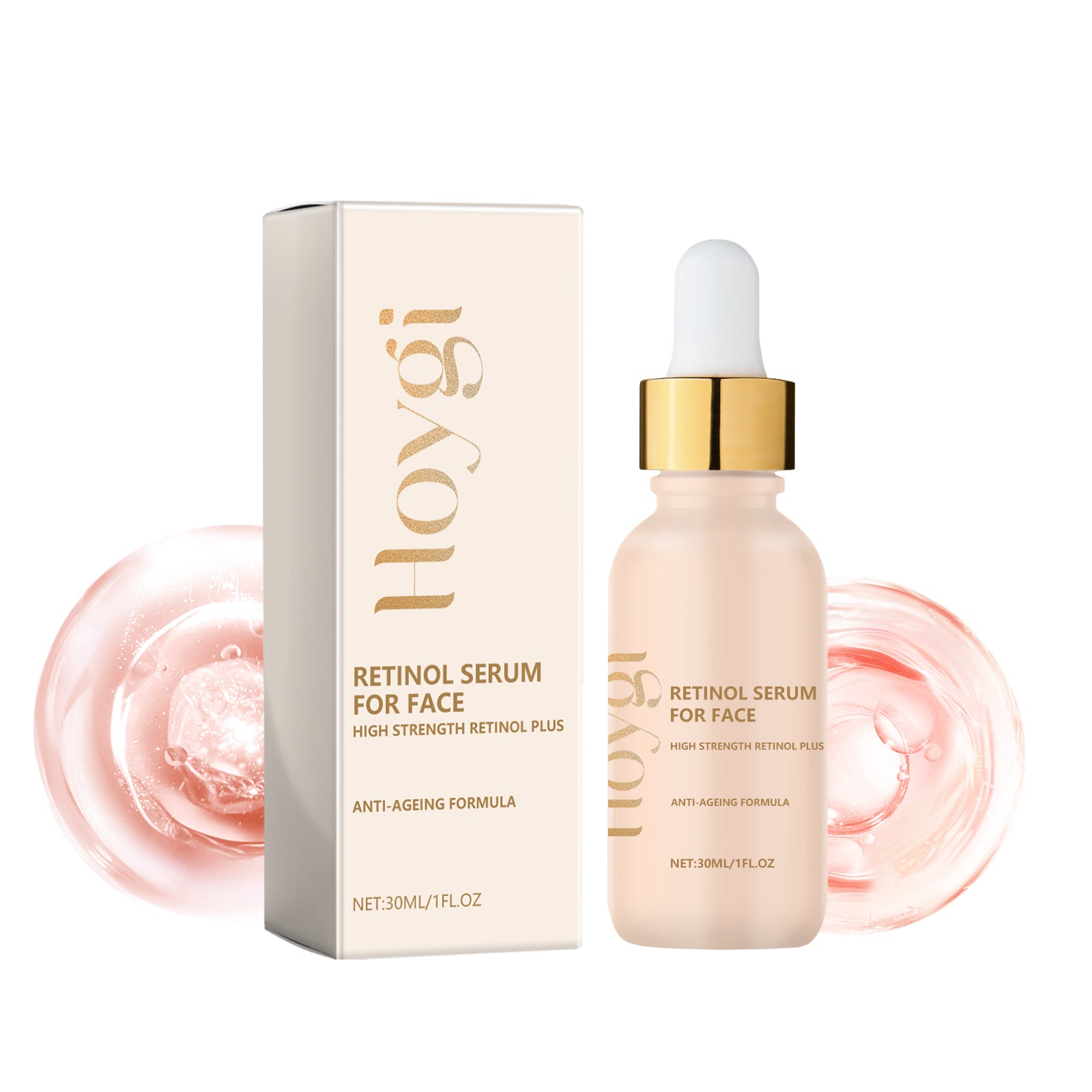 Retinol Face Serum, Hydrating Firming Facial Fine Lines Smooth Skin Anti-Wrinkle Serum