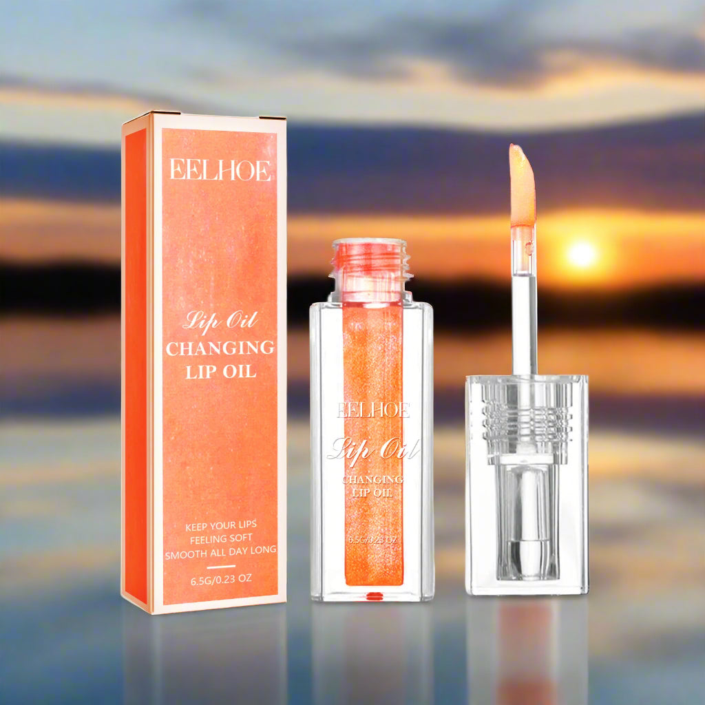 Changing Lip Oil, Mildly Exfoliates Plumps The Lips Reduces Fine Lines Light Lip Oil