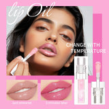 Color-changing Lip Oil Moisturizing Lip Gloss Oil