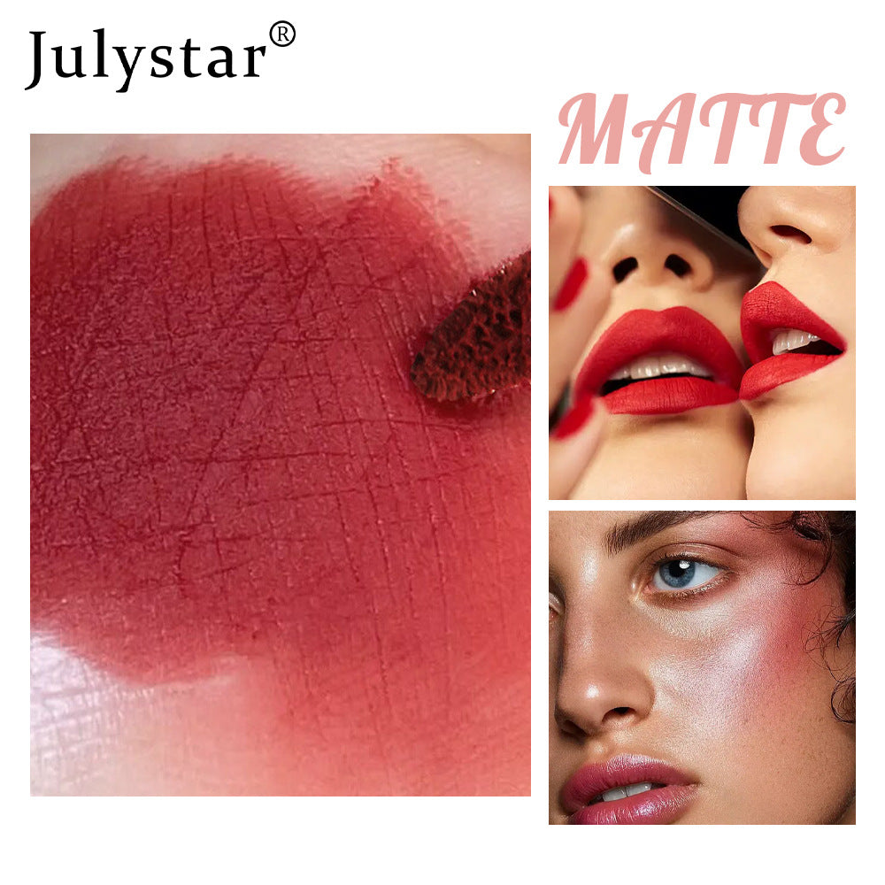 Matte Candy Lip Glaze Matte Long Lasting Moisturizing Liquid Lipstick