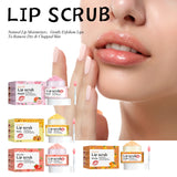 Strawberry Lip Scrub, Moisturize Lips, Prevent Dry Cracked Skin