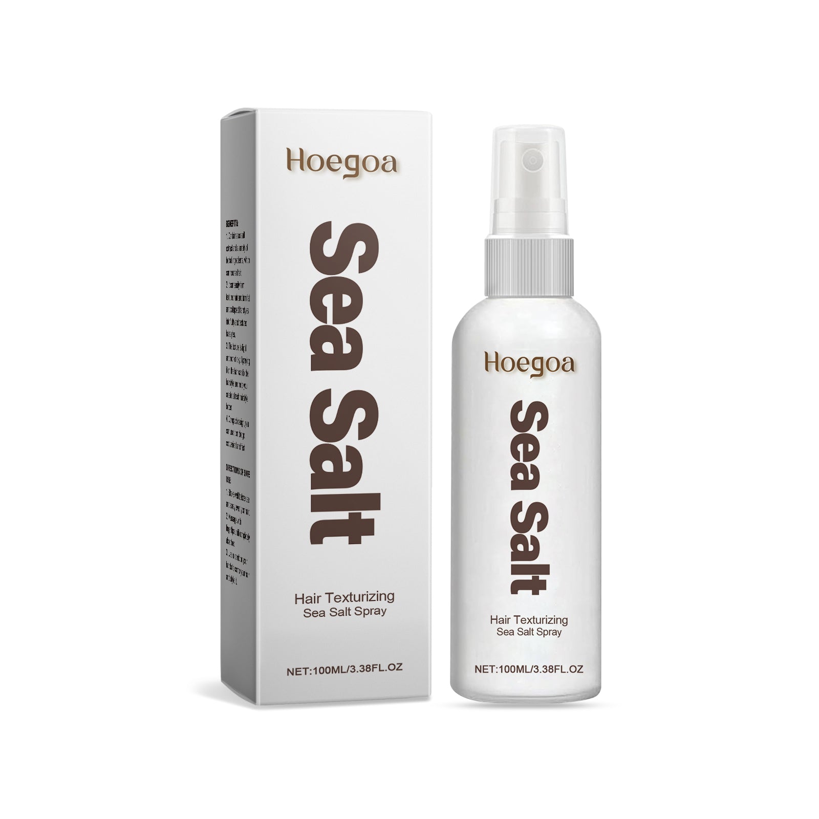 Hair Texturizing Sea Salt Collagen Spray, Natural Refreshing Oil Absorbing Leave-In Styling Hair Spray