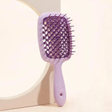 Hollow Comb Set With Spray Bottle 200ml and Scalp Massage Brush