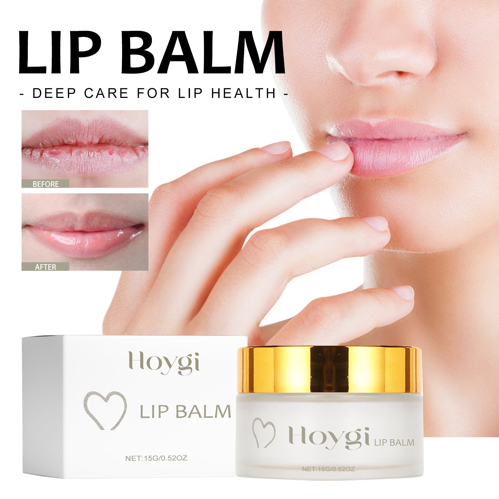 Intense Repair Lip Balm, Fade Lip Lines Anti Cracking And Peeling, Hydrating Lip Care