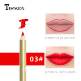 Matte Lip Liner Long Lasting Vampire Nude Pink Red Lipstick Lip Pencil