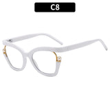 Anti-blue Light Women's Thick Pearl Glasses