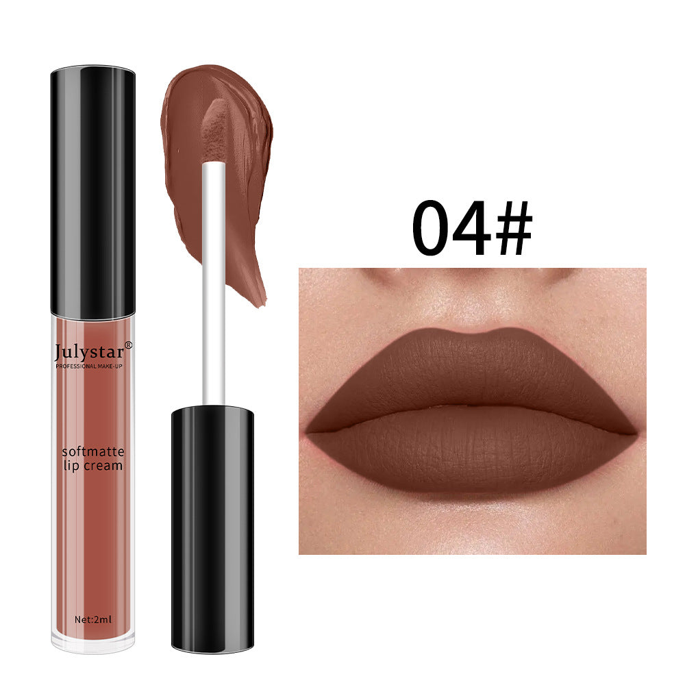 Matte Candy Lip Glaze Matte Long Lasting Moisturizing Liquid Lipstick