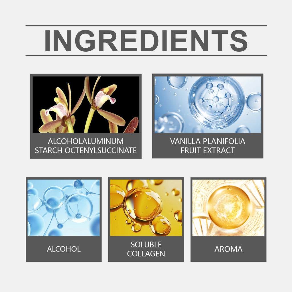 Vanilla Collagen Dry Hair Shampoo Gentle Formula