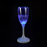 Water Sensing Luminous Glasses LED Light Up Wine Champagne Plastic Glass 1 PC - 7 Colors
