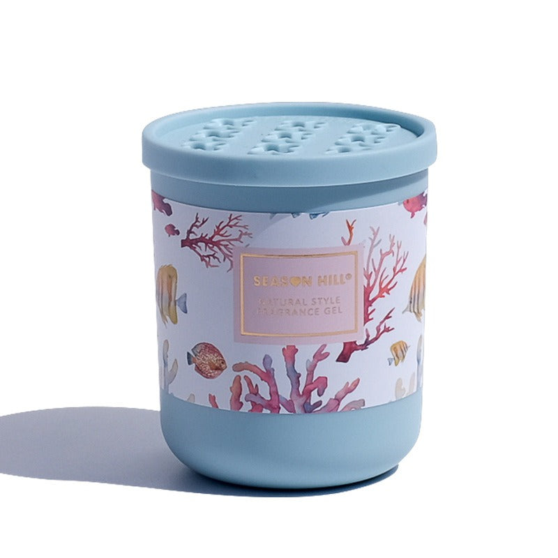 Car Balm Solid Perfume No-Heat Aromatherapy for Bathroom Kitchen Bedroom Air Freshener Cute Car Incense