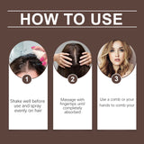 Hair Texturizing Sea Salt Collagen Spray, Natural Refreshing Oil Absorbing Leave-In Styling Hair Spray