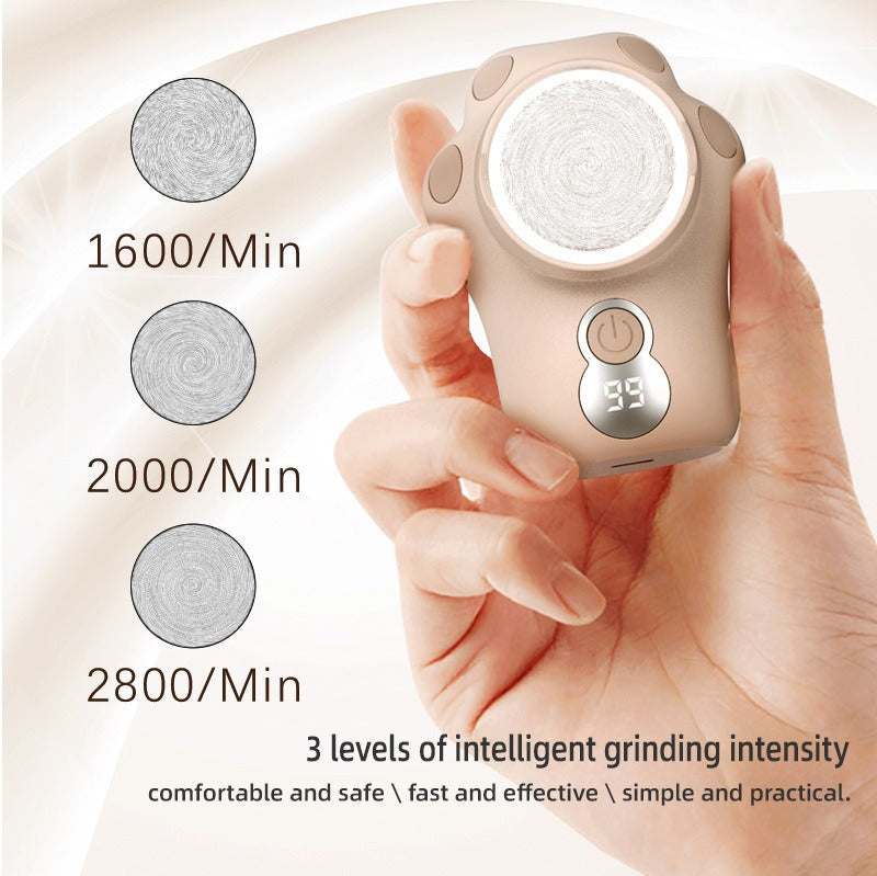 Cat Claw Electric Pedicure Foot Grinding Tool, Dead Skin Remover Automatic Rechargeable
