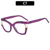 Anti-blue Light Women's Thick Pearl Glasses