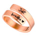 Love style rose gold