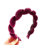 Velvet Plush Headband Autumn and Winter Style Velvet Sponge Braid Headband
