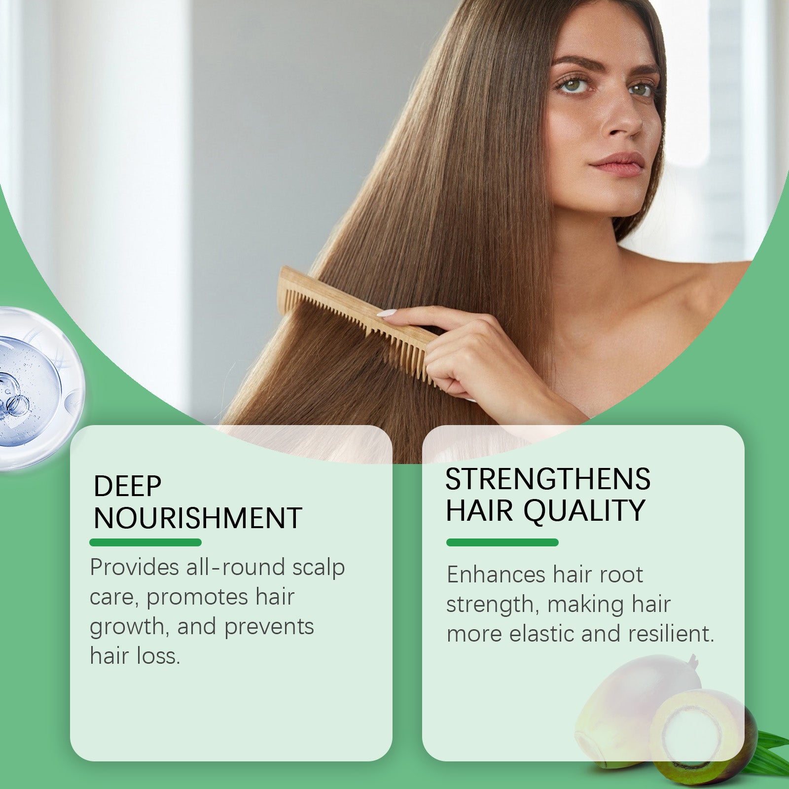 Batana Oil Shampoo Cleans Scalp Gently Nourishes And Softens Hair With Rosemary