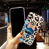 Leopard-Print Minnie for iPhone Mobile Phone Case Cover 7/8p Case