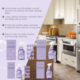 Multi-Purpose Lavender Cleaner Easily Cleans Kitchen, Bathroom, Floors, Grease Stains, Countertops