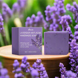 Lavender Oil Control Acne-Cleansing Soap For Cleansing Facial Skin Pores Oil Control Acne-Moisturizing Cleansing Soap