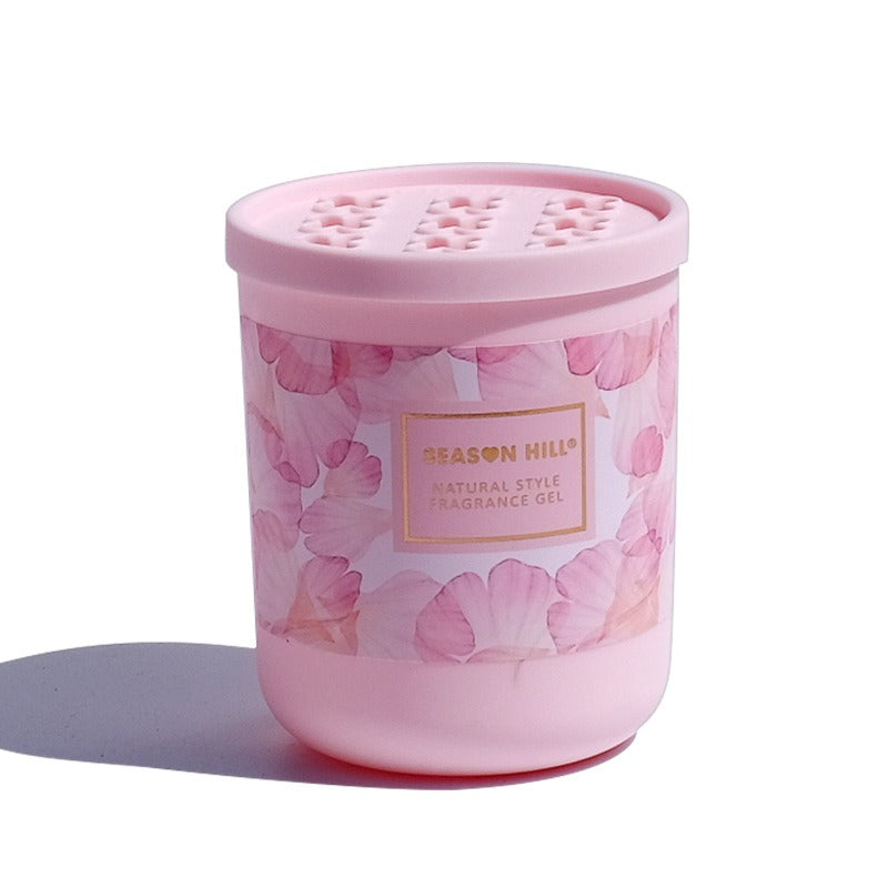 Car Balm Solid Perfume No-Heat Aromatherapy for Bathroom Kitchen Bedroom Air Freshener Cute Car Incense