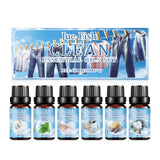 Clean Fresh Essential Oil Set, Fresh Natural Essential Oil for Diffuser