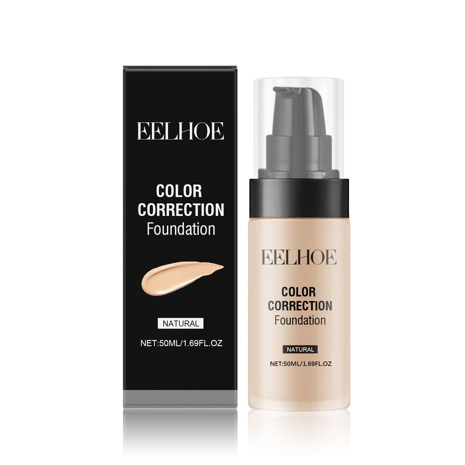 Long Lasting Makeup Foundation, Mild Waterproof Formula and Natural, Light, Radiant Skin Tone