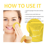 Turmeric Cleansing Pad Deeply Cleanses Skin, Removes Dirt, Controls Oil And Softens Exfoliated And Tender Skin