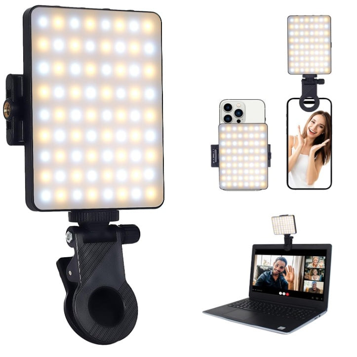 3-Color Mobile Live Streaming LED Video Photography Fill Light LED Camera Lighting Lamp