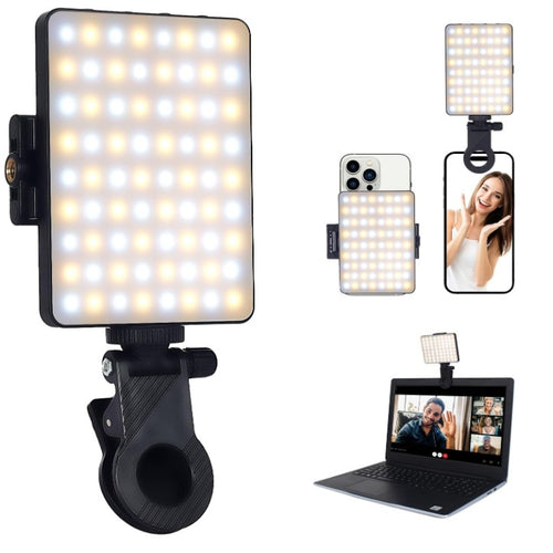 3-Color Mobile Live Streaming LED Video Photography Fill Light LED Camera Lighting Lamp