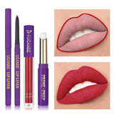 Matte Lip Glaze + Lip Liner + Primer Set of 13 Lip Kit