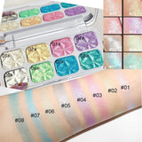 Macaron Chameleon 8 colors Eye Shadow Palette High Pigmented Matte Shimmer