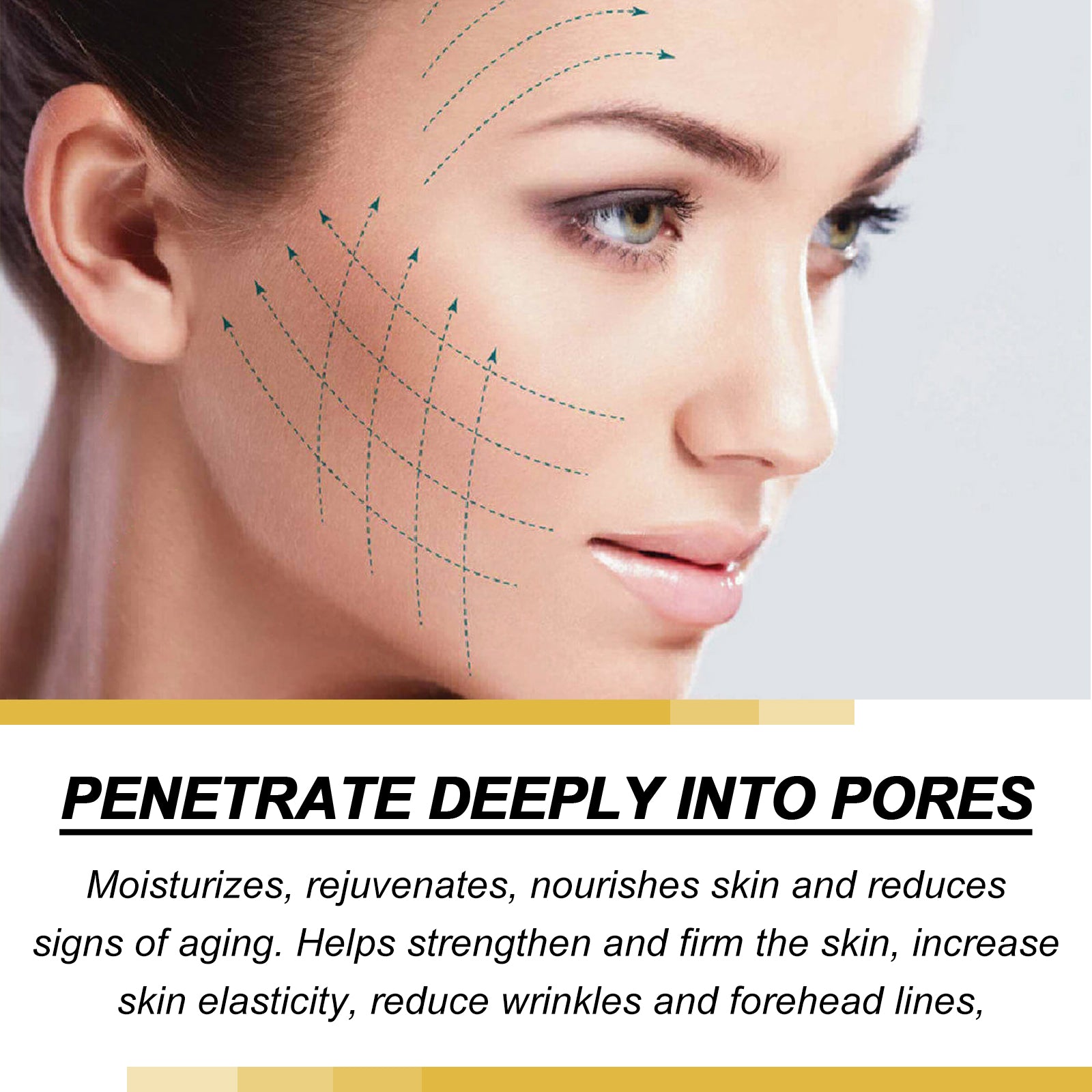 Collagen Membrane Patch Kit, Reduces Wrinkles, Smooths Forehead Fine Lines, Moisturizes And Tightens Skin Protein Membrane