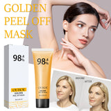 24k Gold Peel Mask Deeply Cleanses The Skin Of Blackheads, Pimples, Delicate Pores And Tightens Skin