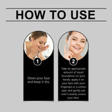 Long Lasting Makeup Foundation, Mild Waterproof Formula and Natural, Light, Radiant Skin Tone