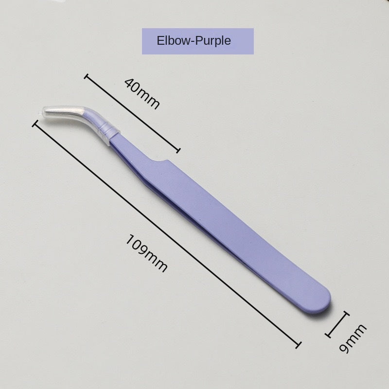 Adorable Pastel Macaron Tweezers for Lashes, Makeup, Skincare, Crafts