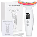 7-Color Light Beauty Tool Screen Display Neck Facial Massage Instrument Wrinkle Auxiliary Tool