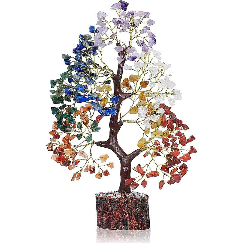 Crystal Tree, Fortune Tree, Home Decor, Fortune & Luck Stone Decoration