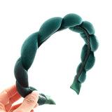 Velvet Plush Headband Autumn and Winter Style Velvet Sponge Braid Headband