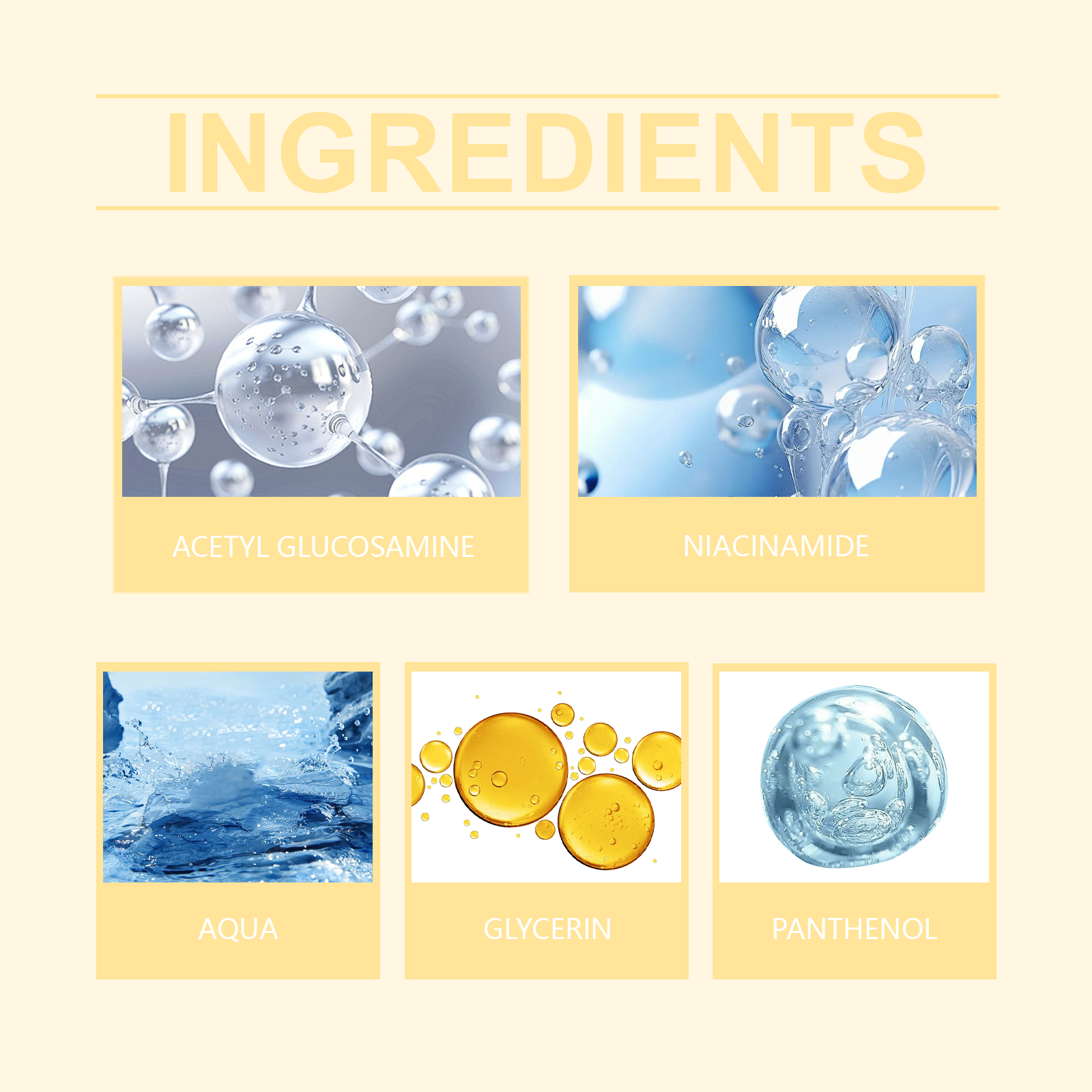 Nicotinamide Face Serum, Brightening, Moisturizing And Hydrating Face Serum