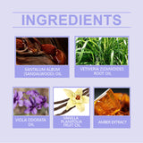 Violet Flower Vanilla Body Perfume Spray, Fresh And Pleasant Natural Fragrance with Light Gentle Formula