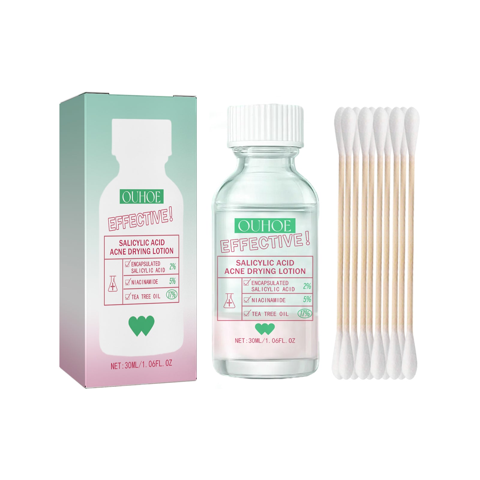 Salicylic Acid Acne Drying Serum, Gentle Repair Acne Skin Moisturizing Oil