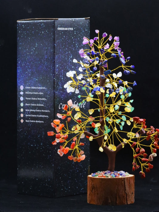 Crystal Tree, Fortune Tree, Home Decor, Fortune & Luck Stone Decoration