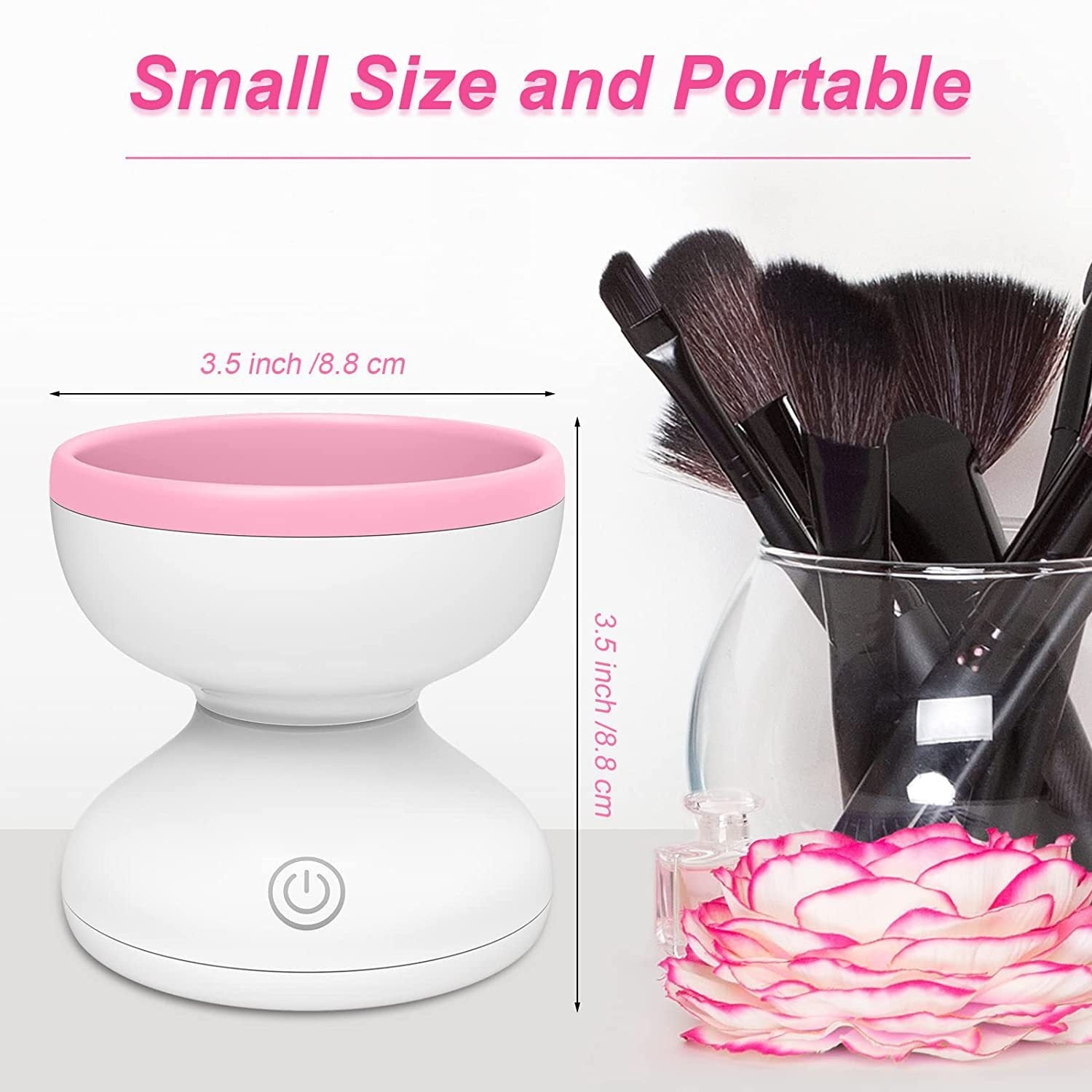 Makeup Brush Automatic Brush Cleaner Rechargeable Makeup Brush Cleaning Bowl