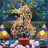Crystal Tree, Fortune Tree, Home Decor, Fortune & Luck Stone Decoration