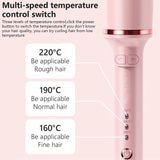 Automatic Hair Curler Ceramic Auto Rotate Curling Iron Long-lasting Hair Styling Temperature Wave Electric Hair Curler