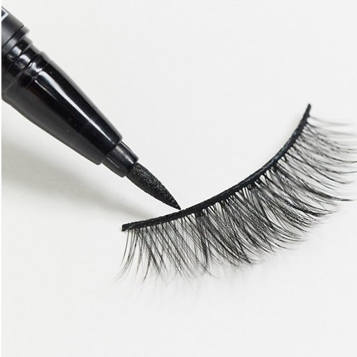 FELT TIP STRIP LASH GLUE and EYELINER IN ONE Net. Wt. 0.7 ml