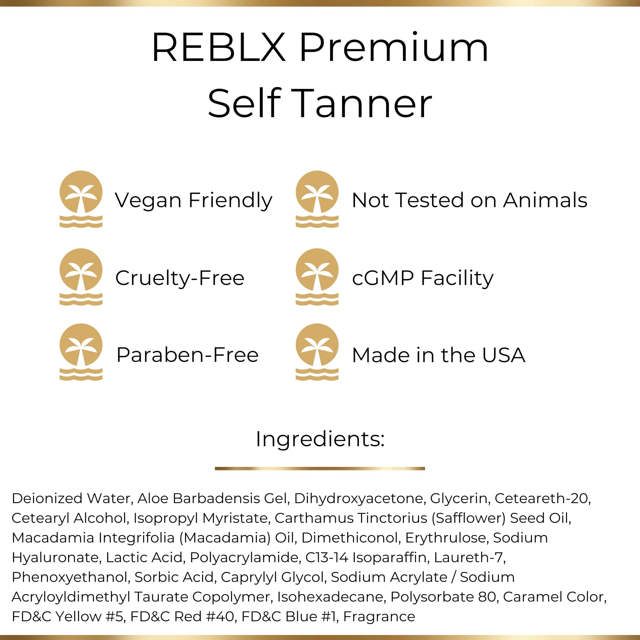 Premium Self Tanner